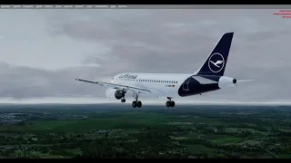 [P3Dv5] Fslabs A319 IFR Approach into Paris