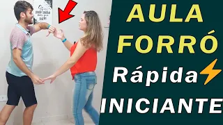 Aula de Forró Iniciante (Rápida) - Aprenda o Passo de Forró Tradicional (Chuveirinho)