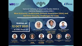 Blue Economy, Underwater Domain Awareness (UDA) and Maritime Security Challenges for India