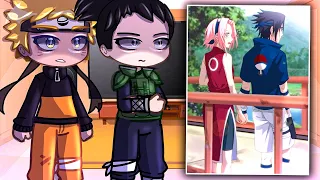 Naruto’s Friends React To Sasuke x Sakura // Gacha React