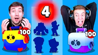 100x BIG BOX vs 100x MEGA BOX OPENING BATTLE! 3x LEGENDÄRER BRAWLER! 😱 | Brawl Stars