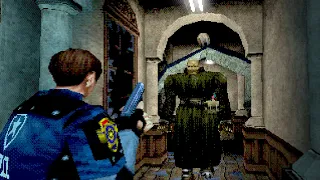 RESIDENT EVIL 2 REMAKE - PS1 GRAPHICS