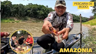 Pescando e Assando BODÓ GORDO no Rio ARIAÚ no Amazonas #fish #fishing #pesca #pescaria #amazônia