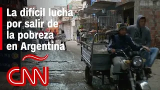 Jóvenes de Argentina relatan su difícil lucha por salir de la pobreza