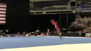 Simone Biles - Floor Exercise – 2015 P&G Championships – Sr. Women Day 2