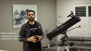 How to use a Telescope, A Beginners Guide. Learn to Setup and Use Equatorial Mount.