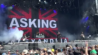 Asking Alexandria Intro + Alone Again (LIVE at Graspop 2023 | 4K)