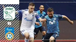 Inter Movistar (ESP) vs Gazprom Ugra (RUS) UEFA Futsal Champions League 1/4 Final 2021 Highlights