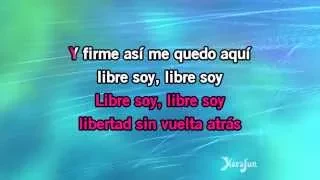 Karaoke Libre soy (Martina Stoessel) - Frozen *