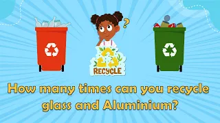 Recycling Facts for Kids| Glass Recycling Facts | Aluminium Recycling| Recycling for Kids |Recycling