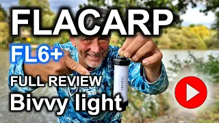 FLACARP SVĚTLO FL6+ RGB Bivvy light review recenze carp fishing 2023 bivaku lampa #fishhobo #review