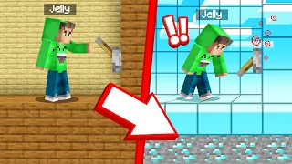 I Found A CHEATING LEVER In MINECRAFT! (Troll)