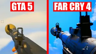 GTA 5 vs Far Cry 4 - Weapon Comparison