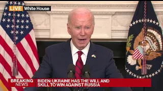 US to Begin Sending Ukraine Weapons Within 'Hours,' Biden Says