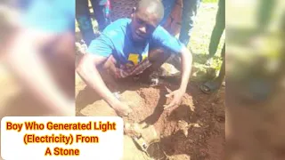 Meet Ayomide, A Boy Who Generated Light (Electricity) From A Stone In Erijiyan Ekiti, Nigeria