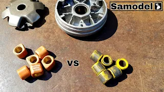 CVT Polygonal Rollers - Speed Test