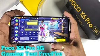 Poco x6 pro 5g Unboxing & Freefire Game turbo Settings+ Gaming test