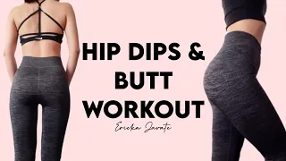 10 MIN HIP DIPS & BUTT WORKOUT - Home workout w/ resistance bands (glute activation) | Ericka Javate