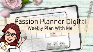 🦛💕Passion Planner Digital- PWM-Happy Hippos-AGD-Android-PenlyApp💕🦛