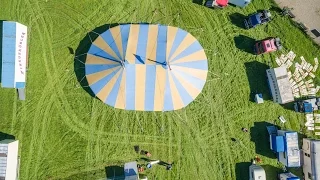 Circus Kuebler - Aerial shot