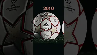 Evolution of the UCL final ball (1998-2023) #football