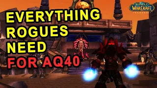 Everything a Rogue Needs for AQ40 - Gear, Consumables & Enchants