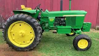 How to Drive a John Deere 2510 Diesel Tractor