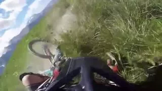 MTB Crash 2 Les 2 Alpes #fail #MTB #les2alpes