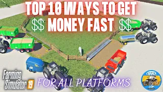 FAST EASY MONEY IN FARMING SIMULATOR 19!!!