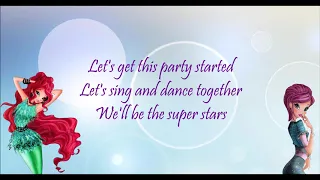 Winx club - Season 8 - get this party started (lyrics)