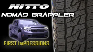 NITTO NOMAD GRAPPLER | First Impressions w/ Ford Maverick FX4