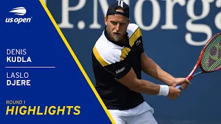 Denis Kudla vs Laslo Djere Highlights | 2021 US Open Round 1