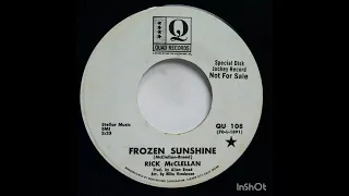 Rick Mcclellan - Frozen Sunshine, Quad records promo 1971, Us.