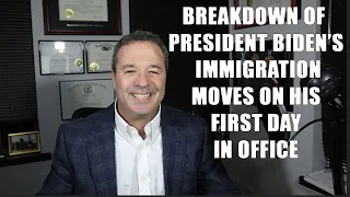 PRESIDENT BIDEN MAKES 6 MAJOR IMMIGRATION MOVES IN HIS FIRST DAYS IN OFFICE!