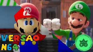 Super Mario Bros O Filme Trailer Dublado... mas feito no Nintendo 64