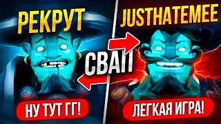 ТОП 1 ШТОРМ ЗАХОДИТ в СЛИТУЮ ИГРУ РЕКРУТА на 4К ПТС 😱 (ft. @hikkoshi0_o)