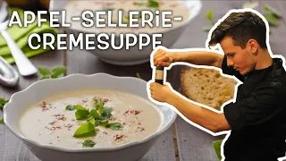 Sellerie-Apfel-Cremesuppe • Ernährungswissenschaftlich optimiert