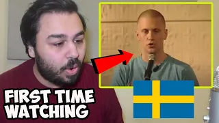 British Reaction To Magnus Betnér in New York (Swedish Comedy)