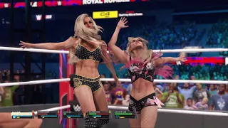 Will Alexa Bliss win the Royal Rumble at entry no. 1? (WWE 2K23 Simulator)