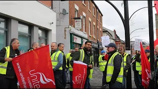 Arriva Bus Strikes - Day 2 - Wrexham