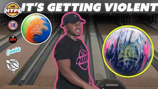 The Most Down-lane Bowling Ball Yet!  | DV8 Violent Collision | The Hype