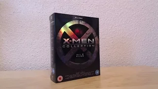 X-Men 8 Film Collection Blu Ray Boxset Unboxing