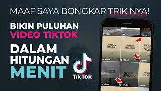 Pantesan Sering FYP, Rahasia Bikin Puluhan Konten Viral Tiktok Dalam Hitungan Menit