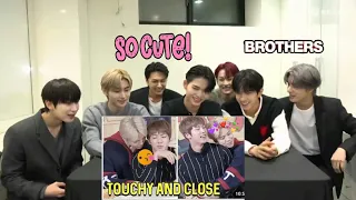 Enhypen Reaction to BTS (Touchy moments) 💜💜 Fanmade