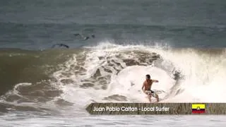 Ecuador ama el surf, Playas