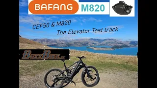 CEF50 and Bafang M820 Elevator Test track Review Part 1