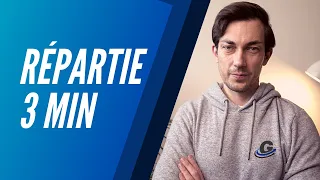 COMMENT AVOIR DE LA RÉPARTIE EN 3 MINUTES