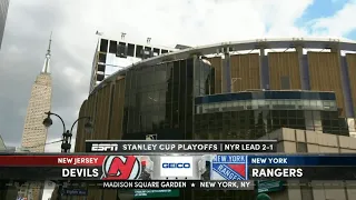 Stanley Cup Playoffs on ESPN intro | NJ@NYR | 4/24/2023 (GM4)