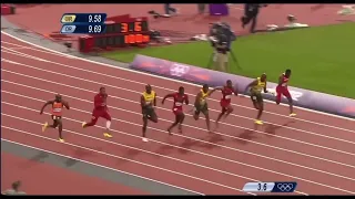 Usain Bolt’s Top 3 Fastest 100m Races