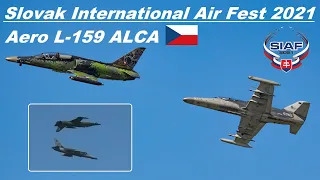 Aero L-159A Alca ▲ Czech Air Force 🇨🇿 ▲ SIAF 2021 + pyrotechnics